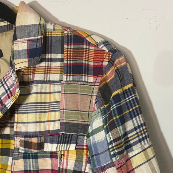 J. Crew Multicolor Plaid Women's Blazer - Picture 7 of 8